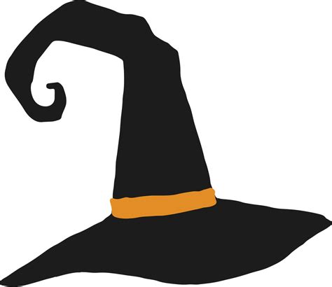 Cute witch hat svg